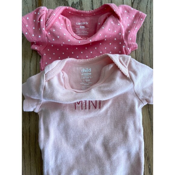 Carter's Baby T-Shirts Bodysuit Leggings Size 3 Months Girls Lot of 11 Pieces - Picture 8 of 8